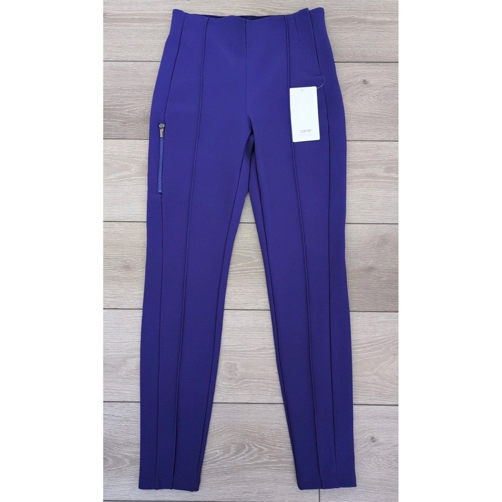 Athleta Glacier Snow Skinny Pants Purple Size 4 Ski Winter Training NWT